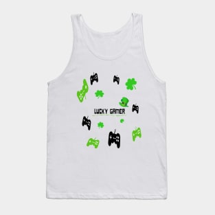 Lucky gamer / saint patrics day Tank Top